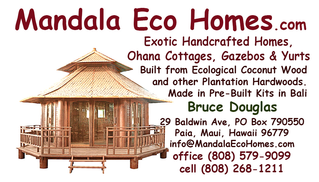 Mandala Eco Homes Business Card